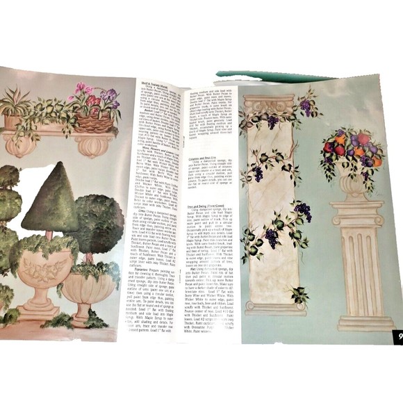 Donna Dewberry One Stroke 6 New Brushes, Project Book 35 pg, & 15pg Teach Guide! - Picture 9 of 12